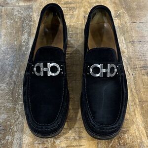 Salvatore Ferragamo Men's Black Loafers